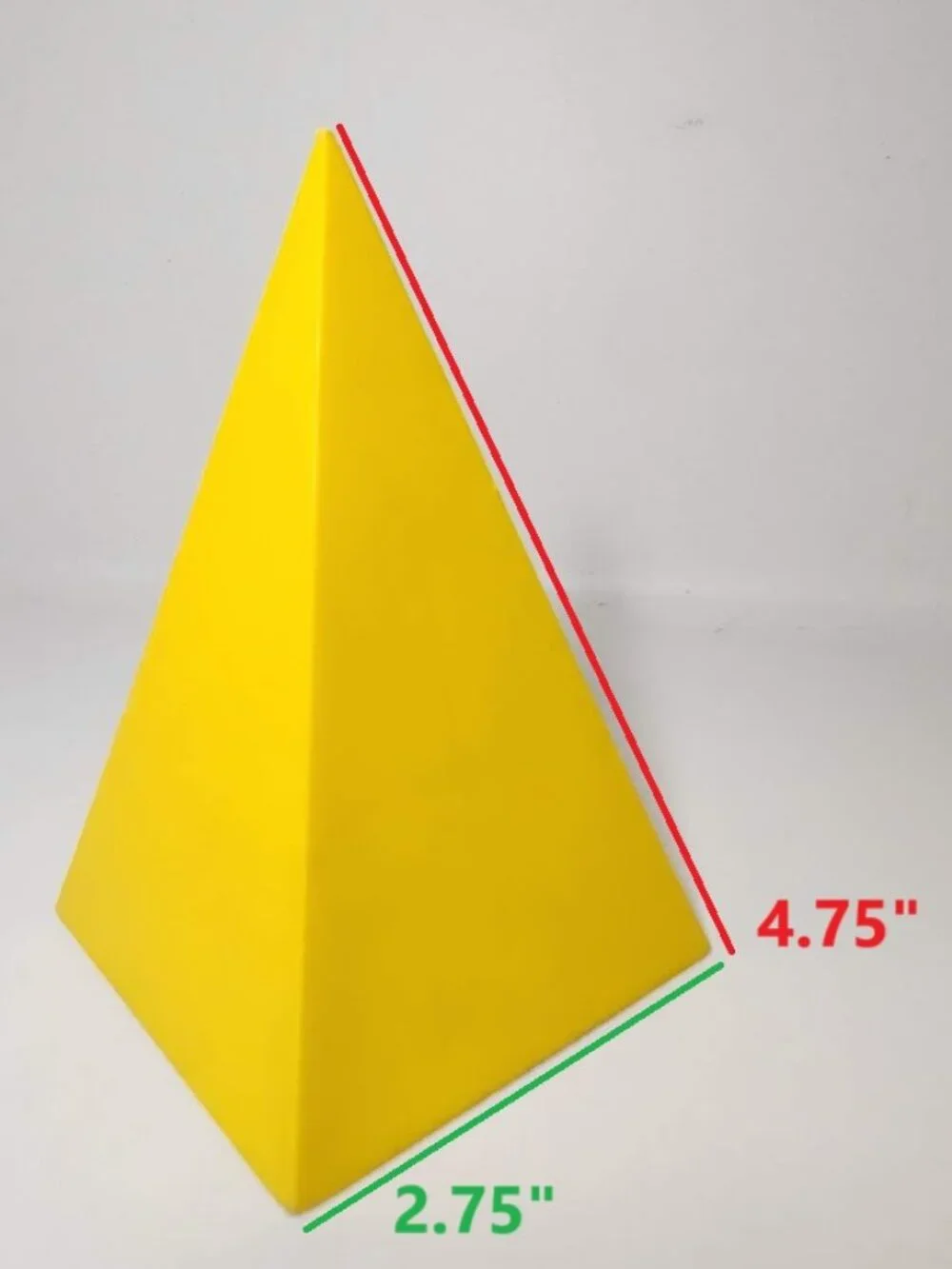 7 Piece Shapes Set 3D Geometric Plastic Forms Solids Drawing Forms Math Manipula